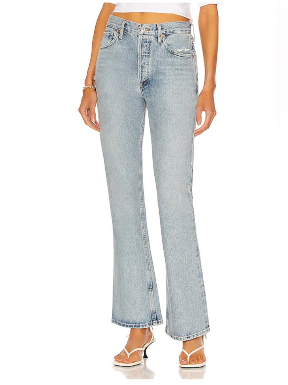 Citizens Of Humanity Libby Light Wash Bootcut Jeans